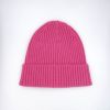 Children Hot Pink Winter Warm Round Knitted Hat