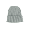 Gray Solid Color Knitted Beanies Hat for Boys Girls