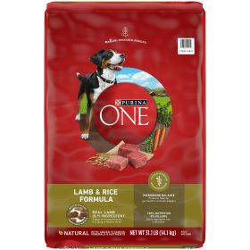 Purina ONE Dry Dog Food Lamb and Rice Formula