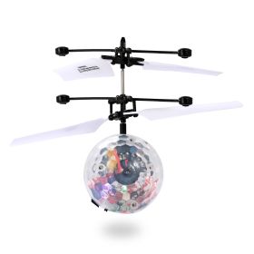 RC Flying Balls Electric Infrared Induction Drone Helicopter Ball LED Light Kids Flying Toy