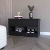 Tulip Storage Bench, Two Drawers, Two Shelves