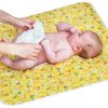 Portable Changing Pad for Home & Travel Waterproof Reusable Extra Large Size 31.5x25.5 inch Baby Changing Mat with Reinforced Double Seams