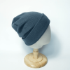 Gray Warm Solid Color Knitted Beanies Hat for Boys Girls