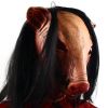 Halloween Scary Saw Pig Head Mask Cosplay Party Horrible Animal Masks Horror Adult Costume Fancy Dress Accessories