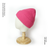 Children Hot Pink Winter Warm Round Knitted Hat