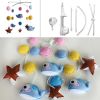 Colorful Cute Fish Baby Crib Mobile Infant Room Nursery Bed Decor Hanging Toy Musical Mobile for Boys Girls