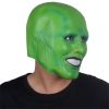 ´The Mask´ Funny Green Latex Mask Jim Carrey Movie Cosplay Headgear Halloween Superhero Fancy Dress Clothing Accessories