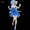 Brand New Anime Rem: A Life In Another World From Scratch Rem Wedding Dress Crystal Girl Doll PVC Movable Doll Collectible Toy