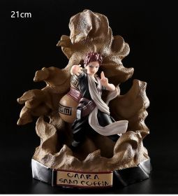 Naruto GK Uchiha Itachi I Love Rosha Cloud Sitting Crane Shield Sand Storm Sasuke Chidori San Diego PVC Action Figure Gift (Color: SB-301)