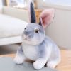 Simulation Rabbit Doll Plush Toy Children's Gift Easter Bunny 7.87inch