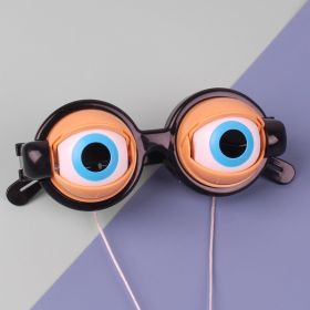 Funny Crazy Eyes Glasses Novelty Toys Gags And Practical Jokes Giant Googly Eyes Creative Party Favors For Kids Birthday Gifts (Color: Crazy Eye Glasses D)