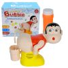 electric funny boy bubble fart blower; blowing bubble toys crayons; music bubble toys